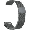Браслет Rumi Milanese loop металлический 22 мм (серый)